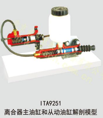 离合器主油缸和从动油缸解剖模型